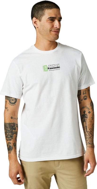 Fox Racing - Lfs Kawasaki - T-shirt - Groen - Katoen