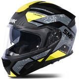 SMK Gullwing - Modulaire Helm - Zwart - Toer- en Woon-werkverkeer