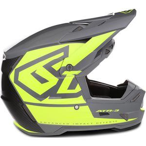 6D - ATR-3 Hex - Crosshelm - Geavanceerde Technologie - Koolstofvezelcomposiet