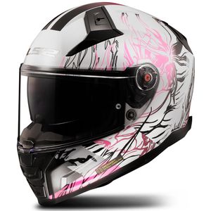 Integraalhelm LS2 FF811 VECTOR II DARFLO Wit-Roze