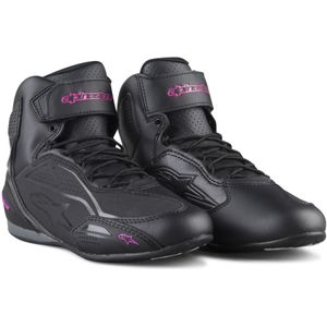 Motorschoenen Alpinestars Stella Faster-3 Zwart-Fuchsia