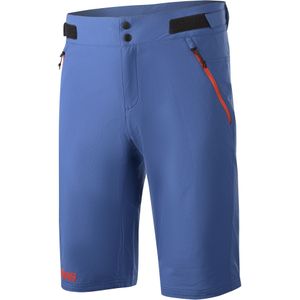 Korte Mountainbikebroek Alpinestars Rover Pro Middenblauw