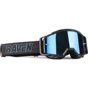 Crossbril Raven Sniper Deep Space - Blauw Mirror