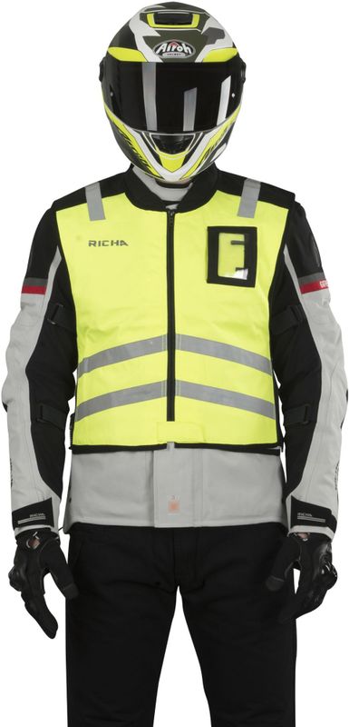 Veiligheidsvest - Zwart - Polyamide - Retro Reflex-technologie