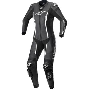 Leren Motorpak Dames Alpinestars Stella Missile V2 Zwart-Wit