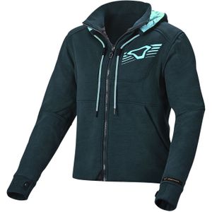 Motorhoodie Dames Macna District Blauw