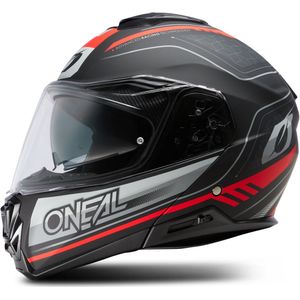 Adventure Helm O'Neal M-SRS String Zwart-Grijs-Rood