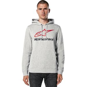 Hoodie Alpinestars Always 2.0 Grijs-Rood-Zwart