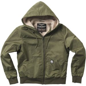 Sherpa Jas West Coast Choppers BFU Nylon Groen