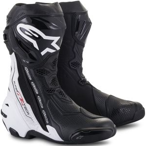 Motorlaarzen Alpinestars Supertech R Vented Zwart-Wit