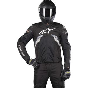 Motorjas Alpinestars T-GP Plus R V3 Air Zwart-Grijs-Wit