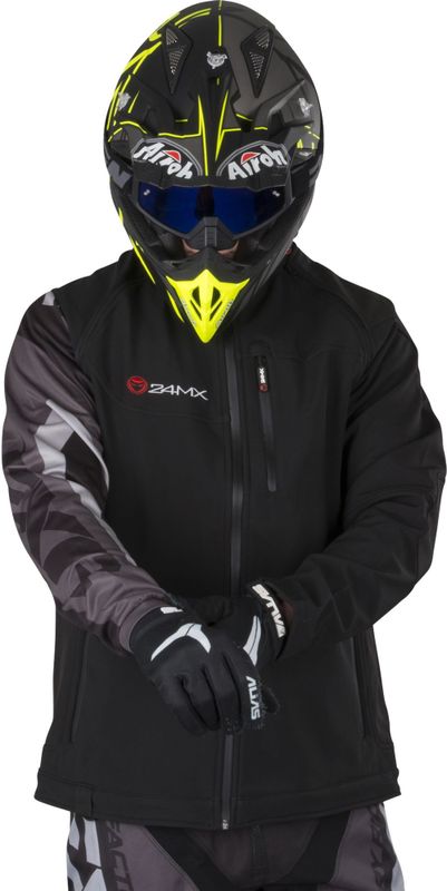 24MX - Team - Softshelljack - Winddicht - Waterafstotend - Polyester