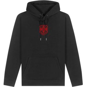 Hoodie - Zwart - Dubbel Gelaagd - Katoen