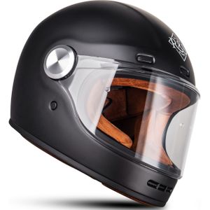 Ride & Sons Voyager - Integraalhelm - Retro - D-ring Sluiting - BT-ready