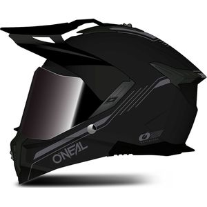 O'NEAL - A-SRS - Adventure Helm - Zwart - Glasvezel/Fiber Mix