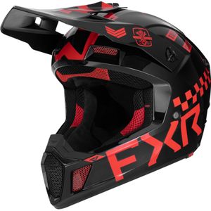 Crosshelm FXR Clutch Gladiator ‘Nuke’ Rood