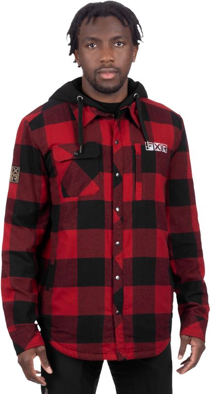 FXR - Timber - Geïsoleerde Flanellenjas - Katoen/Polyester - Gewatteerde Voering