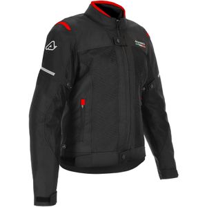 Motorjas Dames Acerbis Ruby Zwart-Rood