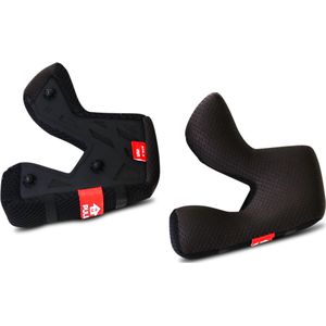 Wangkussenset - ATR-3 - Voor Crosshelmen - Kleur: Zwart - Materiaal: Schuim