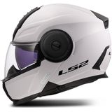 LS2 - FF902 Scope II - Systeemhelm - Glans Wit
