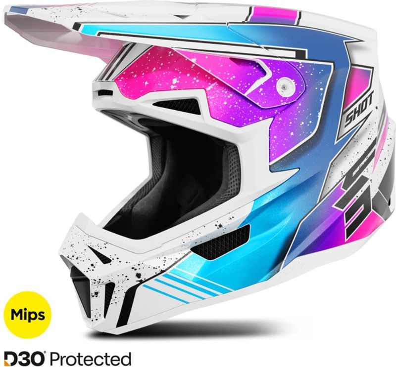 Shot - Lite Devil - Crosshelm - Lichtgewicht - Geavanceerde Veiligheidstechnologieën