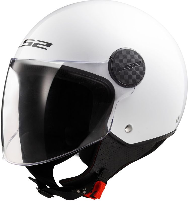 Jethelm LS2 OF558 Sphere II Solid Glanzend Wit
