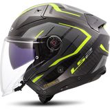 LS2 - OF603 Infinity II - Jethelm - Geel - Carbon