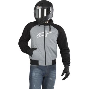 Hoodie Alpinestars Chrome Sport Grijs-Zwart