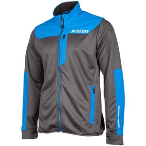 Elektrische Motorjas Klim Alloy Mid Layer Blauw-Grijs