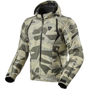 Motorjas Rev'It! Flare 2 Camo-Groen