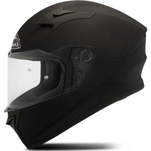 Integraalhelm SMK Stellar Solid Flat-Zwart