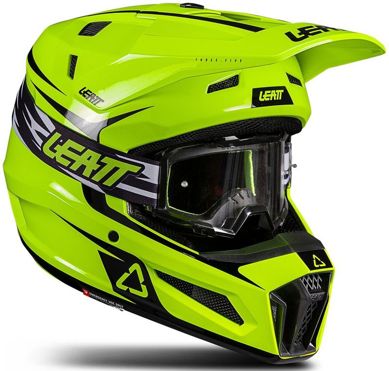 Leatt - Moto 3.5 - Crosshelm Kit - Inclusief Vizion 3.5 Brillen