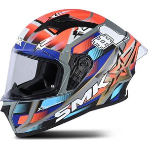 SMK - Stellar Uno - Integraalhelm - Zwart - Lichtgewicht - Ventilatiesysteem