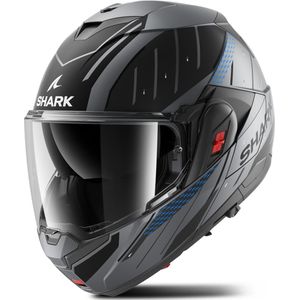 Shark - Oxo Rydger - Integraalhelm - Antraciet/Blauw/Zwart - Volledige Gezichtsbescherming
