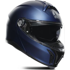 Systeemhelm AGV Tourmodular E2206 Solid Galassia Mat Blauw