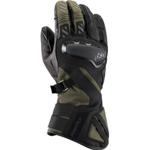 Motorhandschoenen Ixon Ms Drakkar Zwart-Khaki