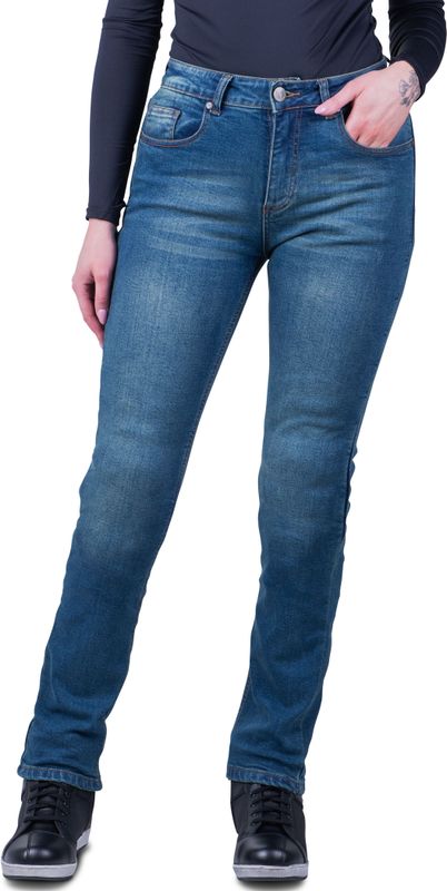 Motorjeans - Course Rey - Straight Fit - Zwart - Aramide Gevoerd