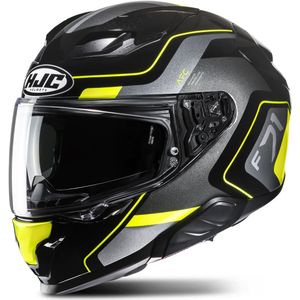 HJC - F71 Motorhelm - Zwart - Geavanceerde Fiberglass Shell