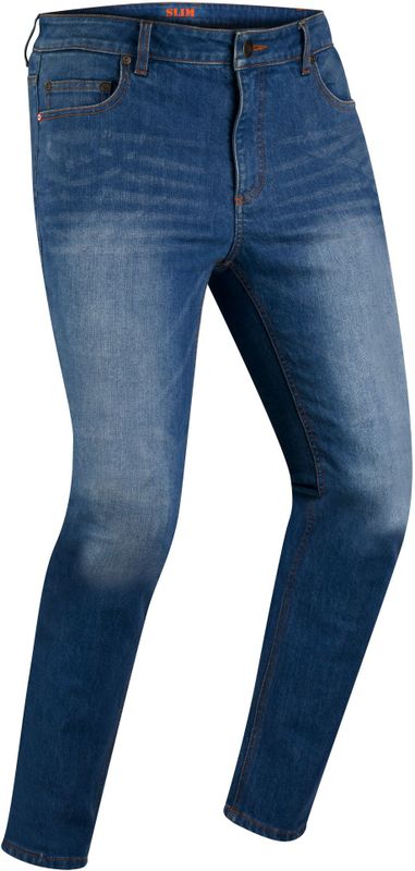 Bering - Fiz - Motorbroek - Stretch Denim - Verstelbare CE-kniebeschermers