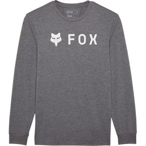 T-shirt met Lange Mouwen FOX Absolute Tech Heathergrijs-Grafiet