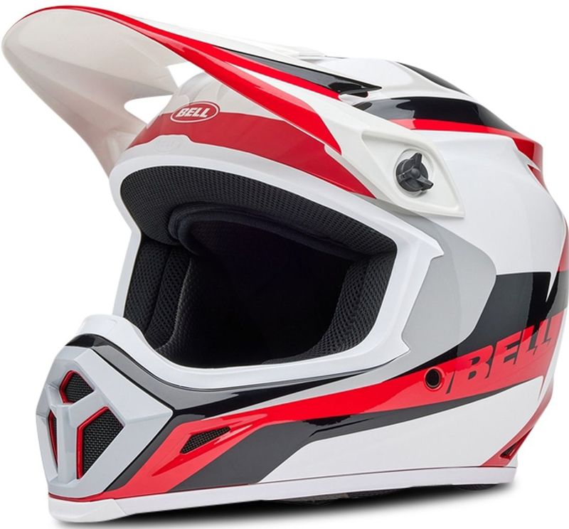 Crosshelm Bell Mx-9 Mips Rood-Wit