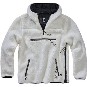 Trui Brandit Teddyfleece Worker Wit