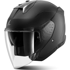 Shark - Skwal I3 Jet Blank - Motorhelm - Zwart - Thermoplastisch