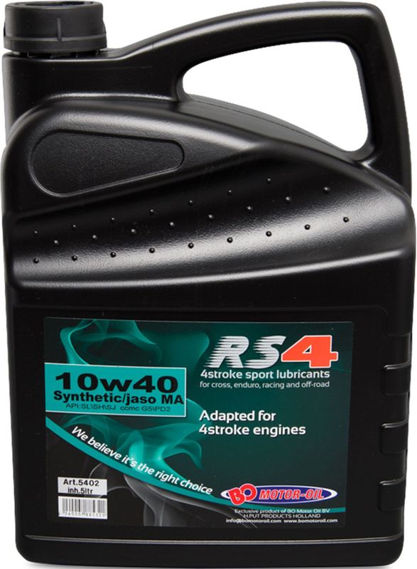 Olie BO Oil 4T RS4 SPORT 10w40 5 L