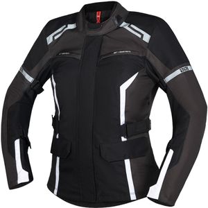 Motorjas Dames iXS Tour Evans-ST 2.0 Zwart-Grijs-Wit