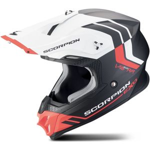 Crosshelm Scorpion VX-16 EVO Air Mat Zwart-Rood