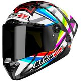 LS2 - FF805 Thunder Carbon GP Aero - Integraalhelm - Zwart - Koolstofvezel