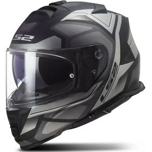 LS2 - Storm II Faster FF800 - Helm - Mat Titanium - Lichtgewicht Polycarbonaat