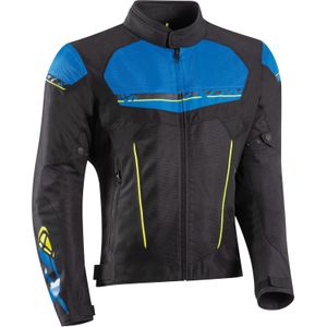 Motorjas Ixon T-Rex Zwart-Blauw-Geel