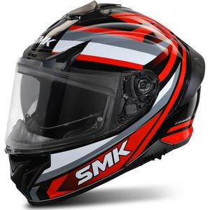 Integraalhelm SMK Typhoon Freeride Rood-Zwart